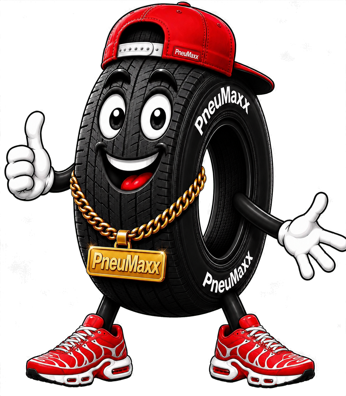 Maskot PNEUMAXX